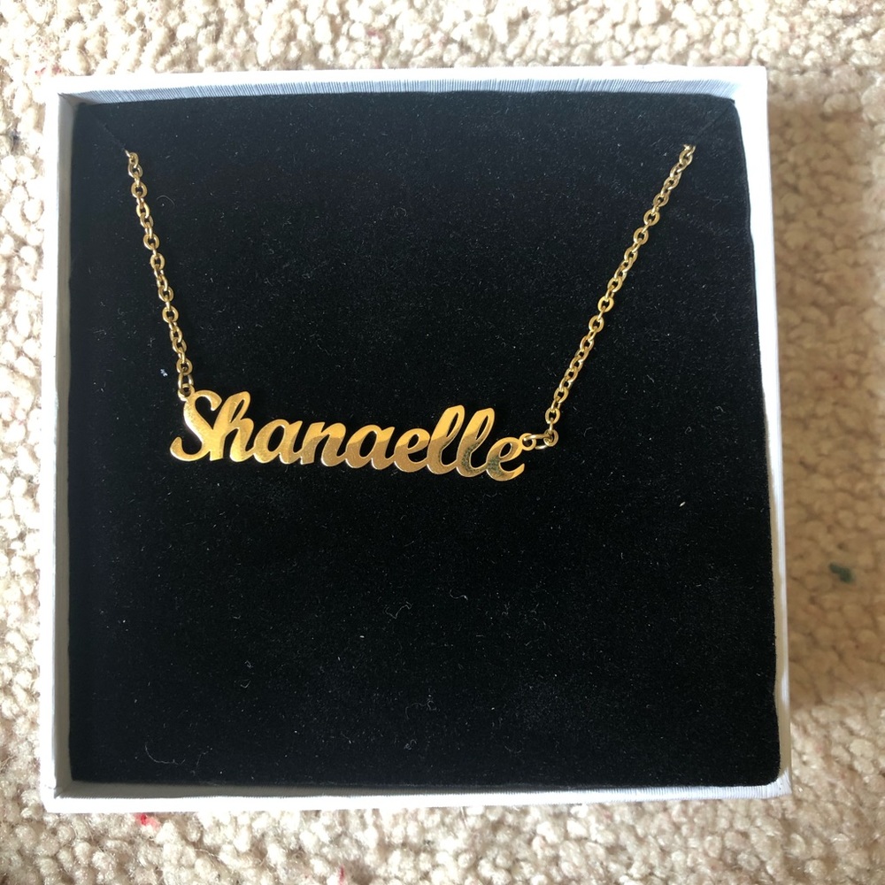 Gold plated Necklace “Shanaelle”